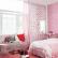 Pink wallpaper: delicate color interior